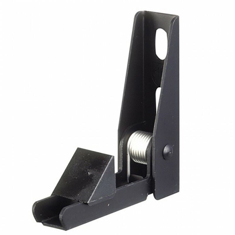 Arrêt de volet à visser aluminium noir Afbat