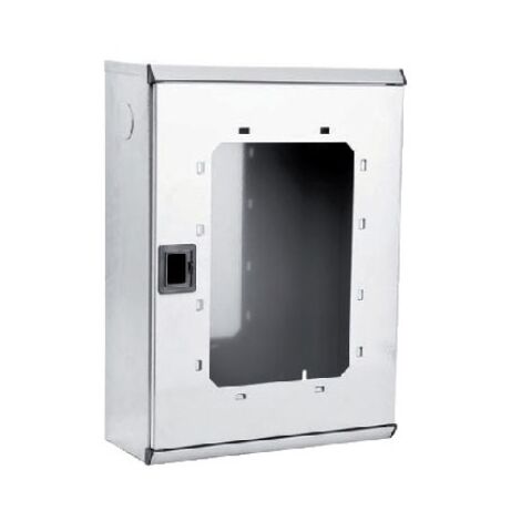 ART. 36/H Cassetta acciaio da interno/esterno ELECTA, portello senza lastra, per idrante a muro DN 45 0154X.036