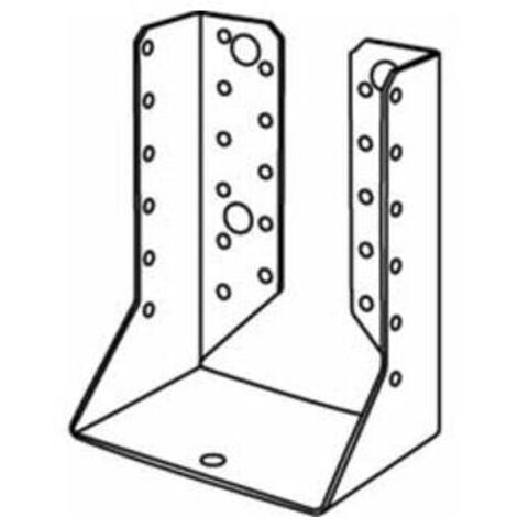 ART 81501 Balkenschuh Stahl Typ B 80 x 120 sendzimirverzinkt FS 25 Stk