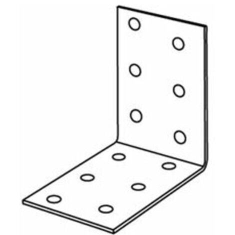 ART 81507 Lochplattenwinkel Edelstahl 60 x 60 x 40 FS 10 Stk