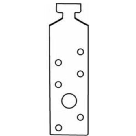 ART 81508 Profilanker Typ 28/15 Stahl 34 x 160 sendzimirverzinkt FS 50 Stk