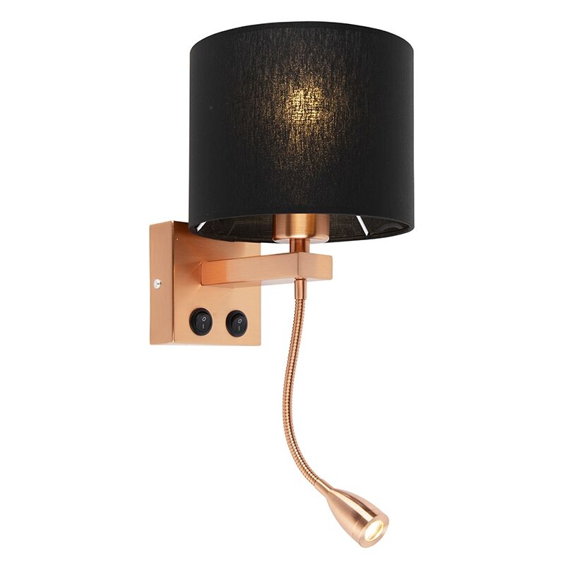 Image of Art Deco Wall Light Copper with&hellip;