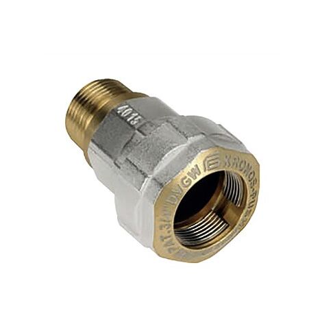 Art. E102 Push Raccordo per tubo di ferro Kronos Push giunto/maschio 1/2" E102N964P