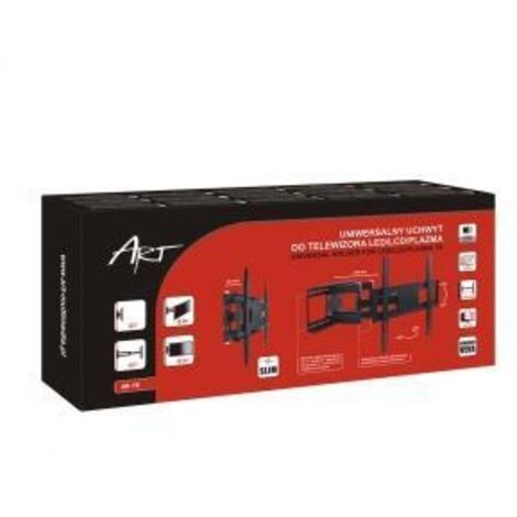 Art, inc. - Art Pared vesa para TV y televisores/monitores, inclinable de orientable de Extensible, hasta 45 kg, 23" – 55