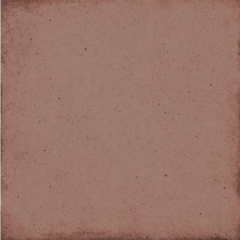 ART NOUVEAU - UNI BURGUNDY - Carrelage 20x20 cm aspect vieilli bordeaux - Rouge Bordeaux