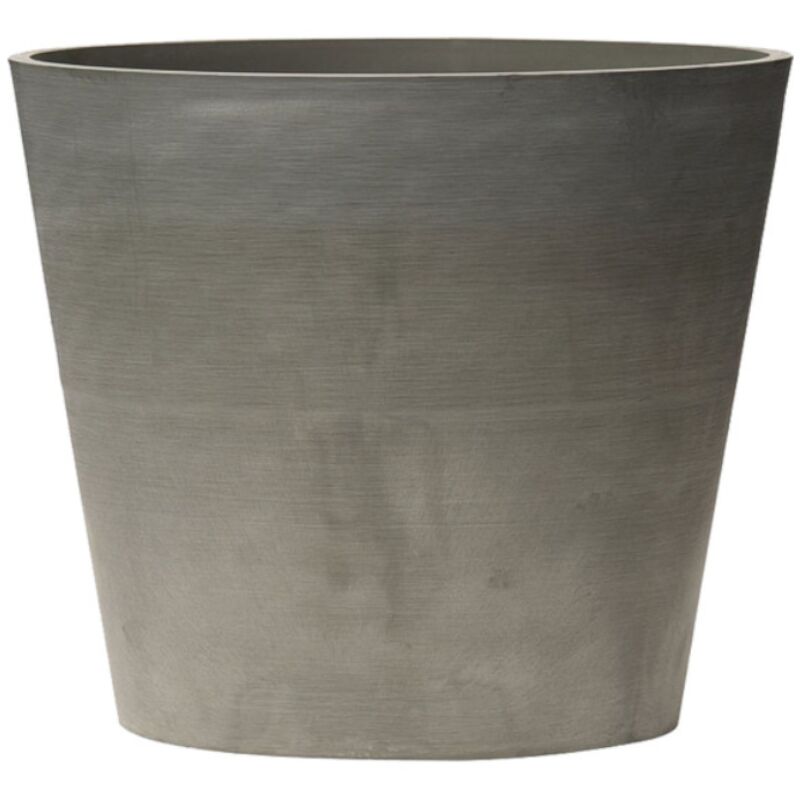 Pot de Fleur Gris 180L Diamètre 73cm H64.5cm - Jardinière Extérieure Balcon Terrasse Jardin Artplast