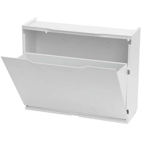 Art Plast Scarpiera Bianca in Polipropilene - 51x17.3x41 cm