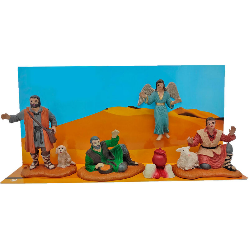 Art - Set di 5 figure pubblicitarie per natale