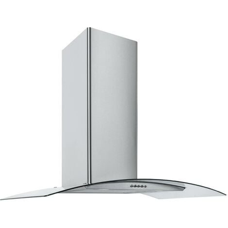 main image of "ART28372 70cm Curved Glass Cooker Hood"
