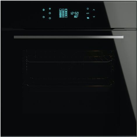 main image of "ART28764 Verve 60cm Jet Black Glass Touch Control Oven"