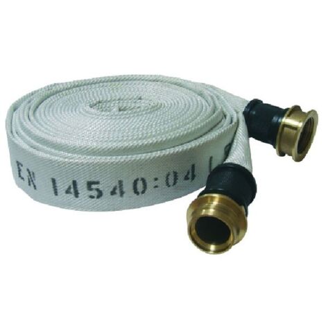ART.30/A-R Tubazione flessibile bianca DN 45 certificazione UNI-EN 14540 mod. PU con raccordi in ottone - 30 metri 0774TP.030