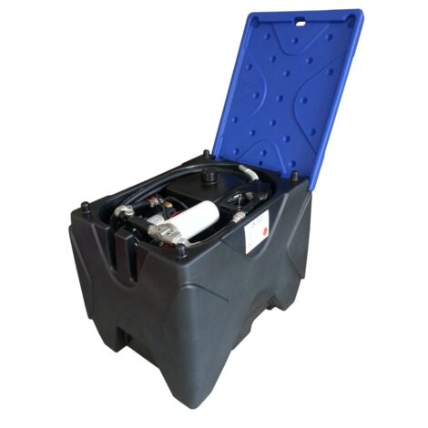 ART.428/220-KF Kit completo su serbatoio 220LT pompa 12v con coperchio e filtro DIESEL TANK BONEZZI ITALY