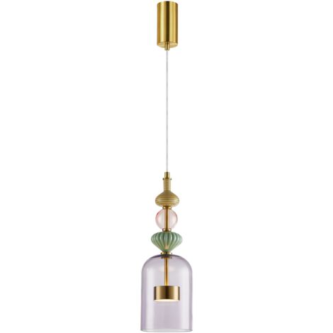 ARTE 12W LED Pendelleuchte, Durchmesser 13cm Messing