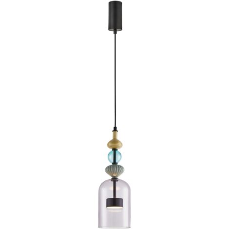 ARTE 12W LED Pendelleuchte, Durchmesser 13cm schwarz
