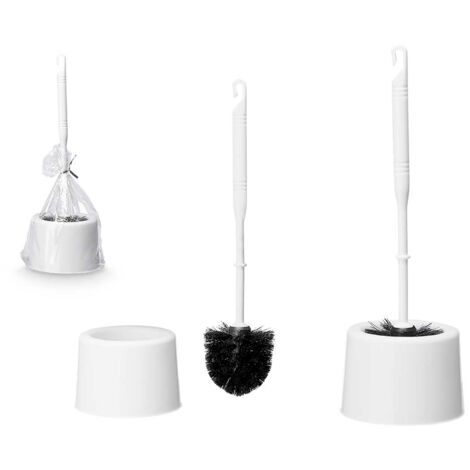 ARTE REGAL portaescobillas blanco plastico , Portaescobillas blanco plasticoMarca Arte RegalEscobillero blanco negroEscobillero Blanco y NegroDiseño Práctico y Mini