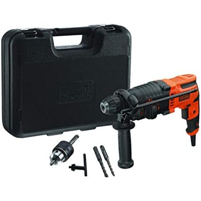 Marteau Perforateur Black & Decker BEHS01K – 650W, 1,6 Joules, Filaire - vue 3