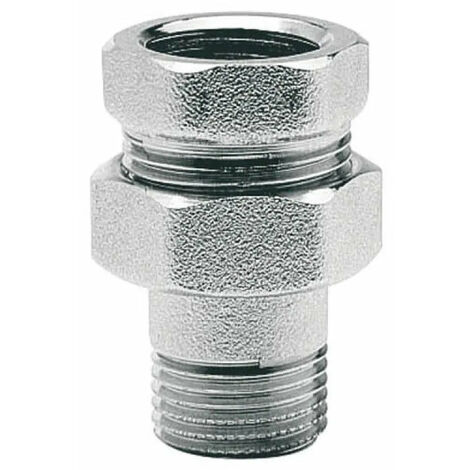 Arteclima - Raccordo 3 Pezzi Diritto 3/4" Cromo Satinato