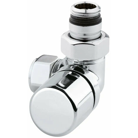 Arteclima - Valvola Termo Angolare 1/2" - Colore: Cromato - Versione: Destra