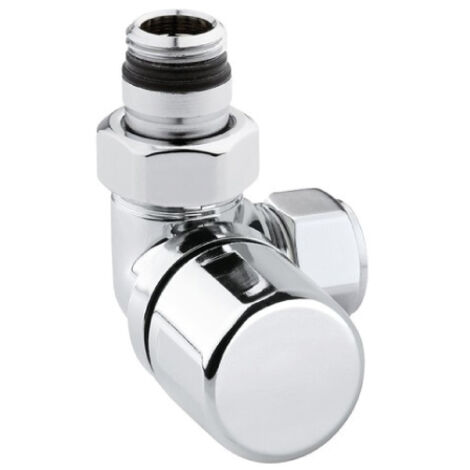 Arteclima - Valvola Termo Angolare 1/2" - Colore: Cromato - Versione: Sinistra