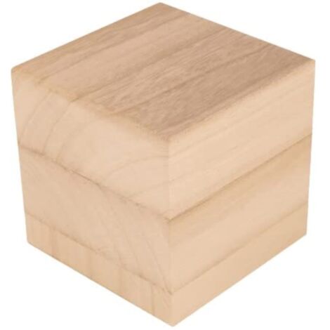 Artemio Cubo in legno 10x10x10cm, Colore, Taglia unica, 14003508