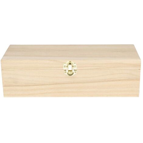 Artemio Scatola da tè in Legno con 4 custodie, Carta, Beige, 27 x 10.5 x 8 cm