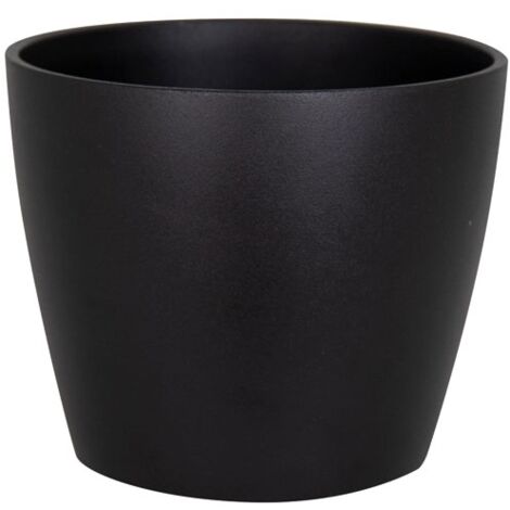 ARTEVASI - Cache-pot céramique Nubia 25cm noir