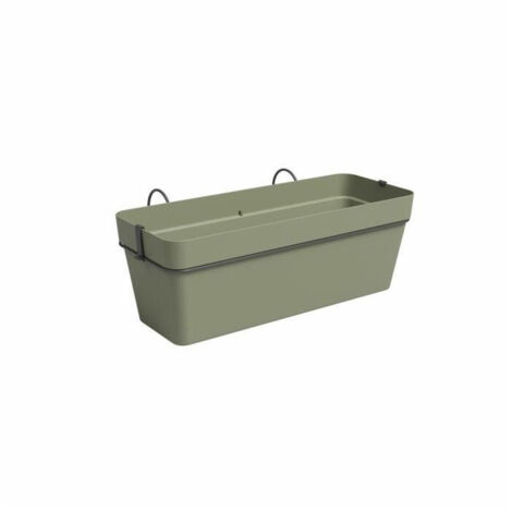 ARTEVASI Jardiniere CAPRI RE KIT - 50 ma - Vert cendré L50,2 x P28,5 x H20 cm