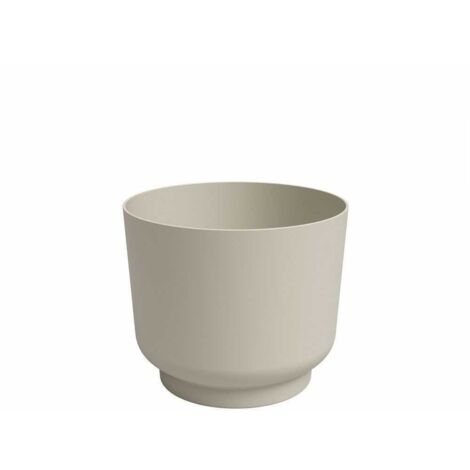ARTEVASI Pot de fleur - Miami - 30 cm - 13 L - Creme - Dimensions: 29.7x29.7x25.1 cm
