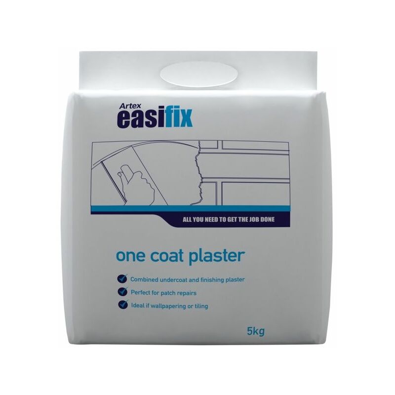 Easifix One Coat Plaster 5kg - 5200814645 - Artex