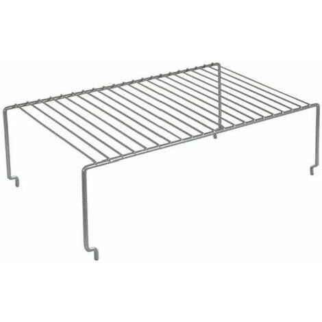 Artex Mensola Singola Salvaspazio Bracket 45cm in Metallo Filo Cromo Lucido