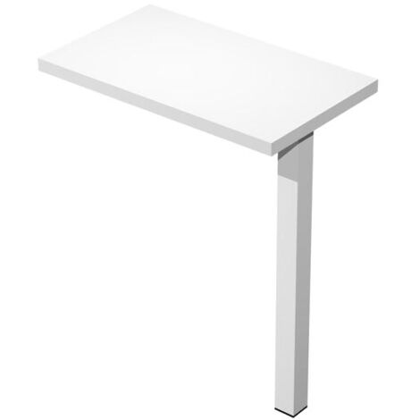 Artexport ala lateral mesa 60x35 tablero 22mm blanco
