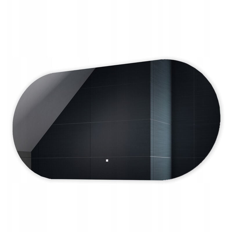 Artforma - Miroir de Salle de Bain led 80x50 cm avec éclairage Lumière Illumination Lumineux Miroir avec Éclairage intégré T106 avec Interrupteur