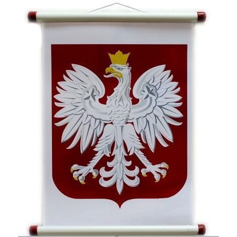 ArtGlob - Escudo de armas polaco: impresión en papel de alta calidad, laminado