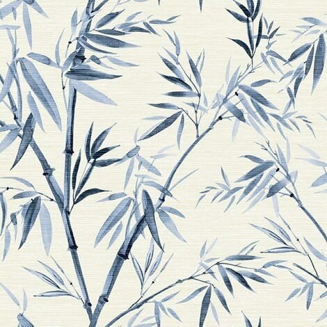 Jungle Tropical Rainforest Wallpaper Trees Flowers Floral Bamboo Green  Vinyl