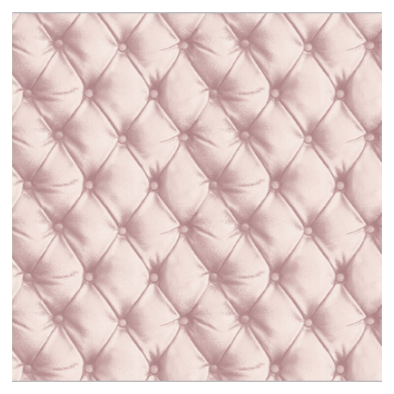 Desire blush pink light leather headboard faux wallpaper 618103 new - Pink - Arthouse