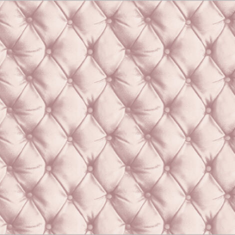 ARTHOUSE DESIRE BLUSH PINK LIGHT LEATHER HEADBOARD FAUX WALLPAPER 618103 NEW