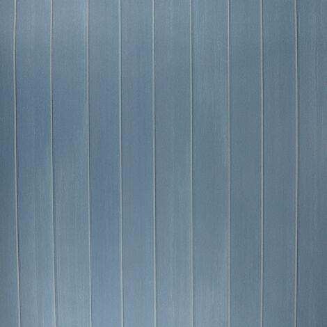 Arthouse Flat Wooden Plank Blue Wallpaper Modern Contemporary Paste The Wall