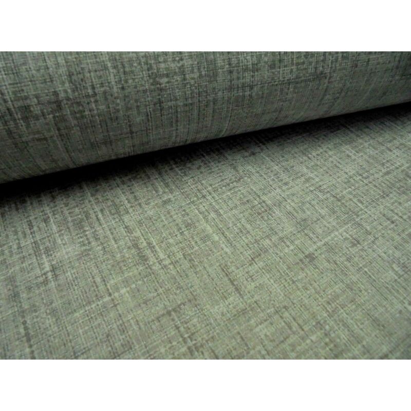 Linen Texture Mid Grey Wallpaper 676007 Plain Textured Woven Effect - Arthouse