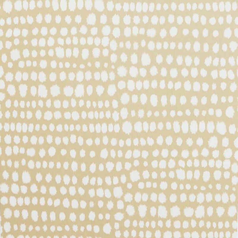 Tribal Ochre ArtiStick Yellow White Peel And Stick Wallpaper Vinyl - Arthouse