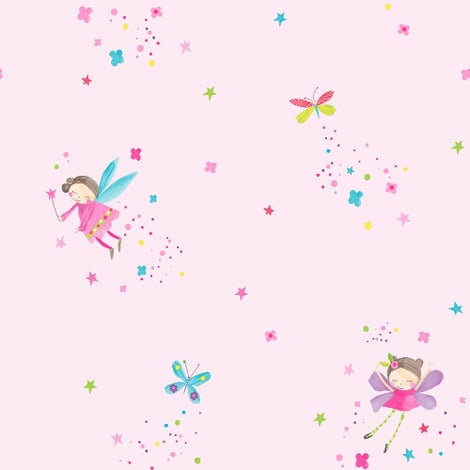 Arthouse Wallpaper Fairy Dust Pink 667100 - Full Roll