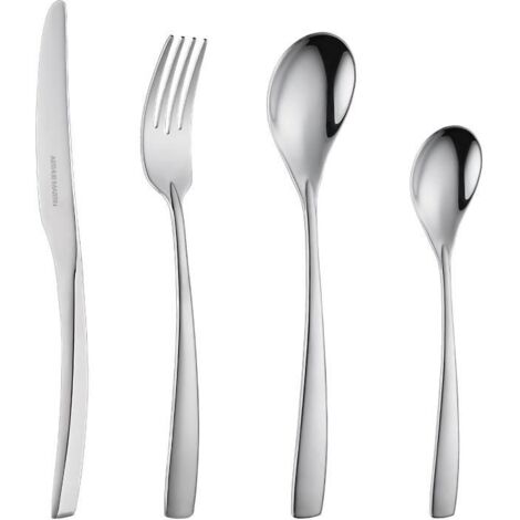 arthur-martin AM3630 set couverts acier inoxydable gris