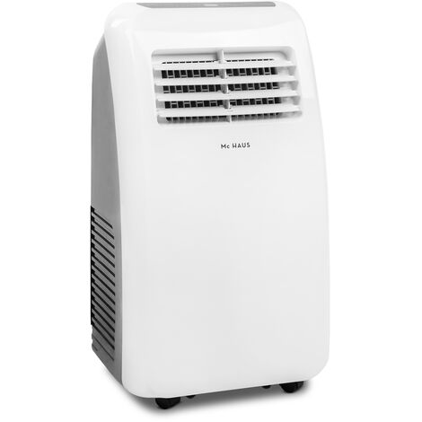 ARTIC-10 - Climatizzatore portatile di 7000 BTU/h, sistema SILENTBLOCKS, 1765 frigoriferi, 2,05kW, classe A, 3 in 1: raffreddatore, ventilatore e deumidificatore, con telecomando, ideale per spazi fino tra 20-30m²