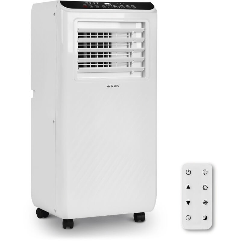 ARTIC-100 WHITE - Climatiseur portable, 7000 BTU/h refroidisseur mobile, 3 en 1 : refroidisseur, ventilateur et déshumidificateur, télécommande,