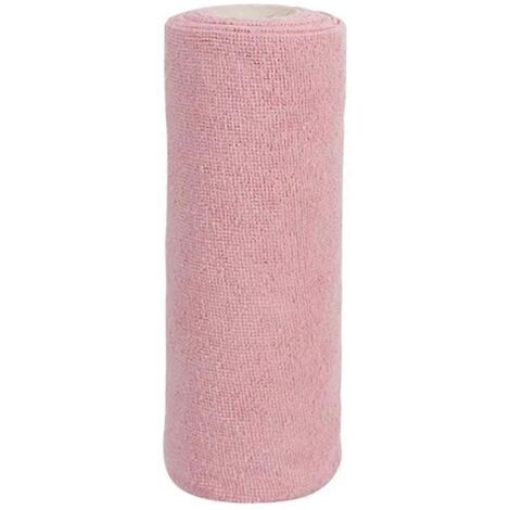 Articles ménagers, rouleaux de torchons en microfibre, rose