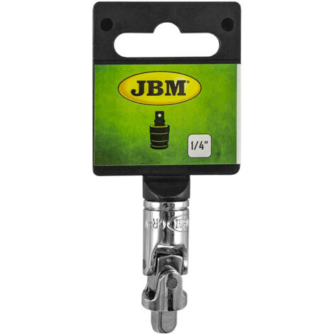 ARTICULACION UNIVERSAL ¼" Cromado JBM13339