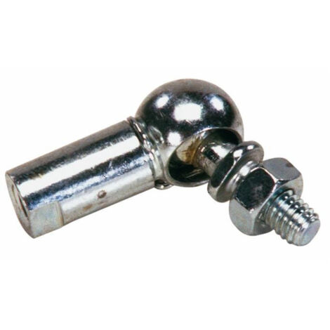 Articulation à rotule droite M12 x 1,75 en acier