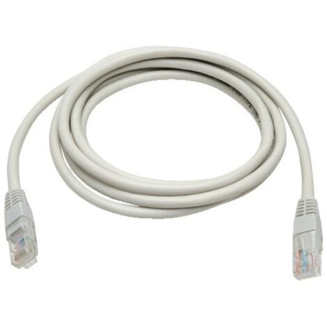 Artículo Cable UTP6 1 Metro RJ45 8/8 sin apantallar Gris 60201