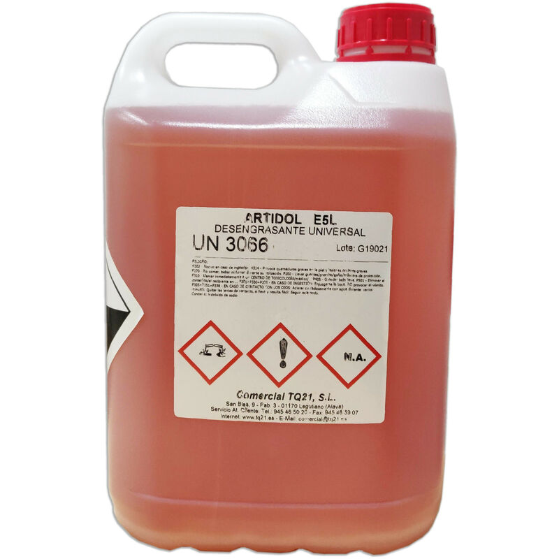 

Artidol Limpiador Desengrasante 5 Lt
