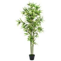 Artificial Bamboo Plant with Pot 175 cm Green