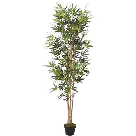 Artificial Bamboo Tree 828 Leaves 150 cm Green vidaXL